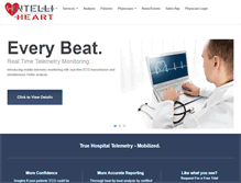 Tablet Screenshot of intelli-heart.com